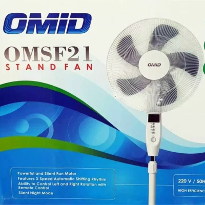 پنکه ایستاده پایه بلند امید مدل OMSF21