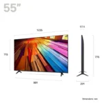 تلویزیون ال جی سایز 55 اینچ مدل 55UT80006 - Image 2